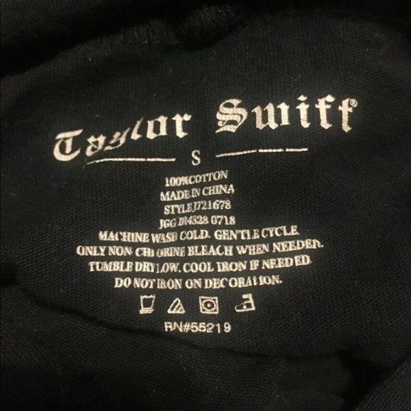 New M L XL Taylor Swift Reputation Tour Hoodie Cut - Picture 6 of 12
